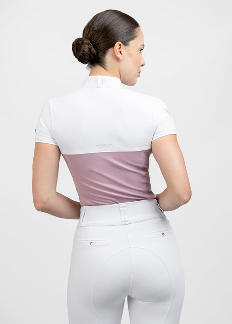 Maximilian Era Short Sleeve Show Shirt Mauve