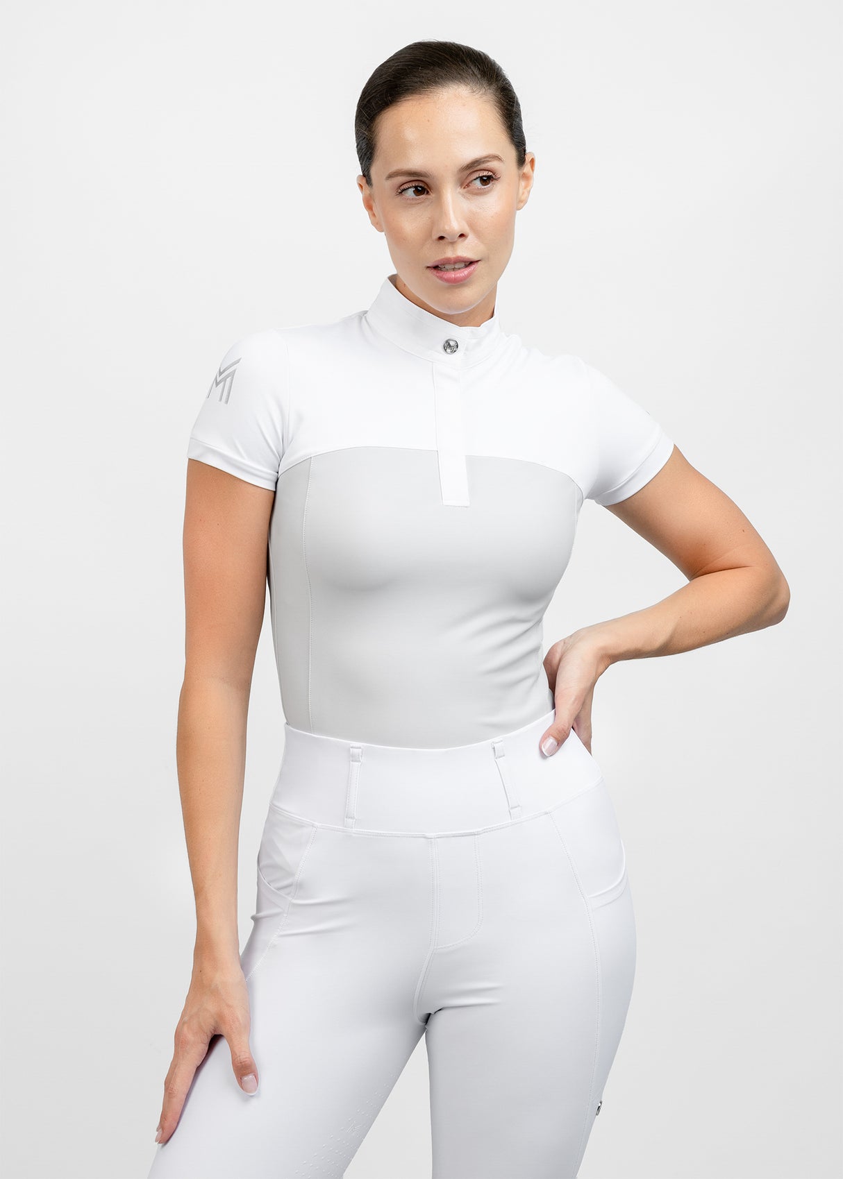 Maximilian Era Short Sleeve Show Shirt Glacier