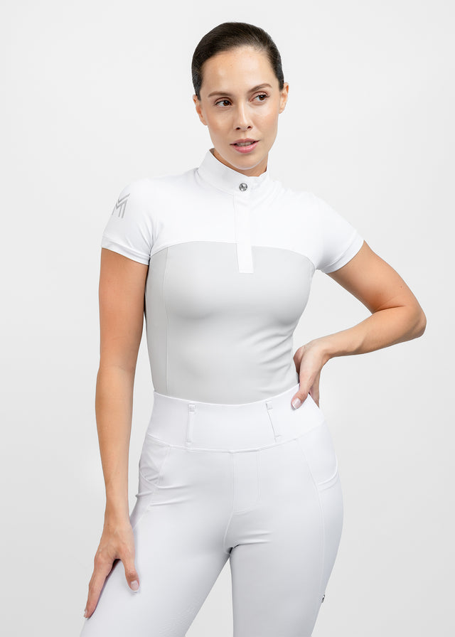 Maximilian Era Short Sleeve Show Shirt Glacier