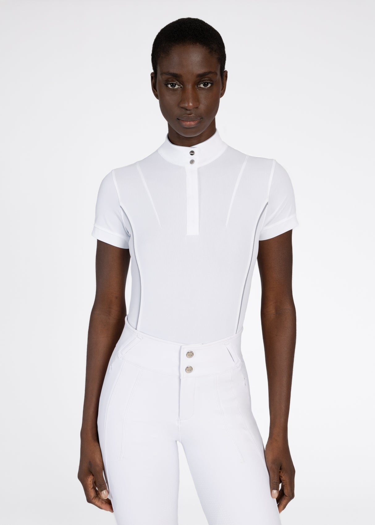 Maximilian Nova Short Sleeve Show Shirt White