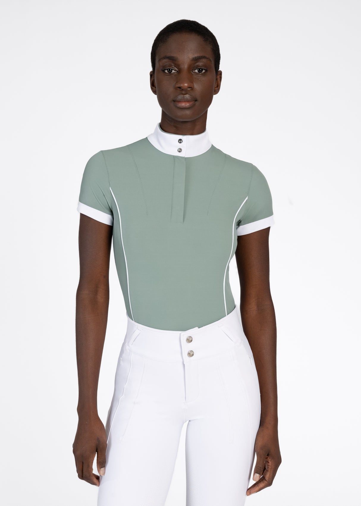 Maximilian Nova Short Sleeve Show Shirt Mint