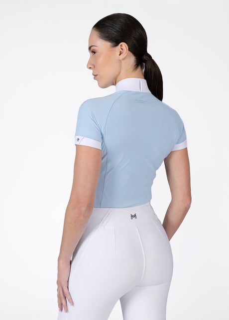 Maximilian Aira Short Sleeve Show Shirt Aqua