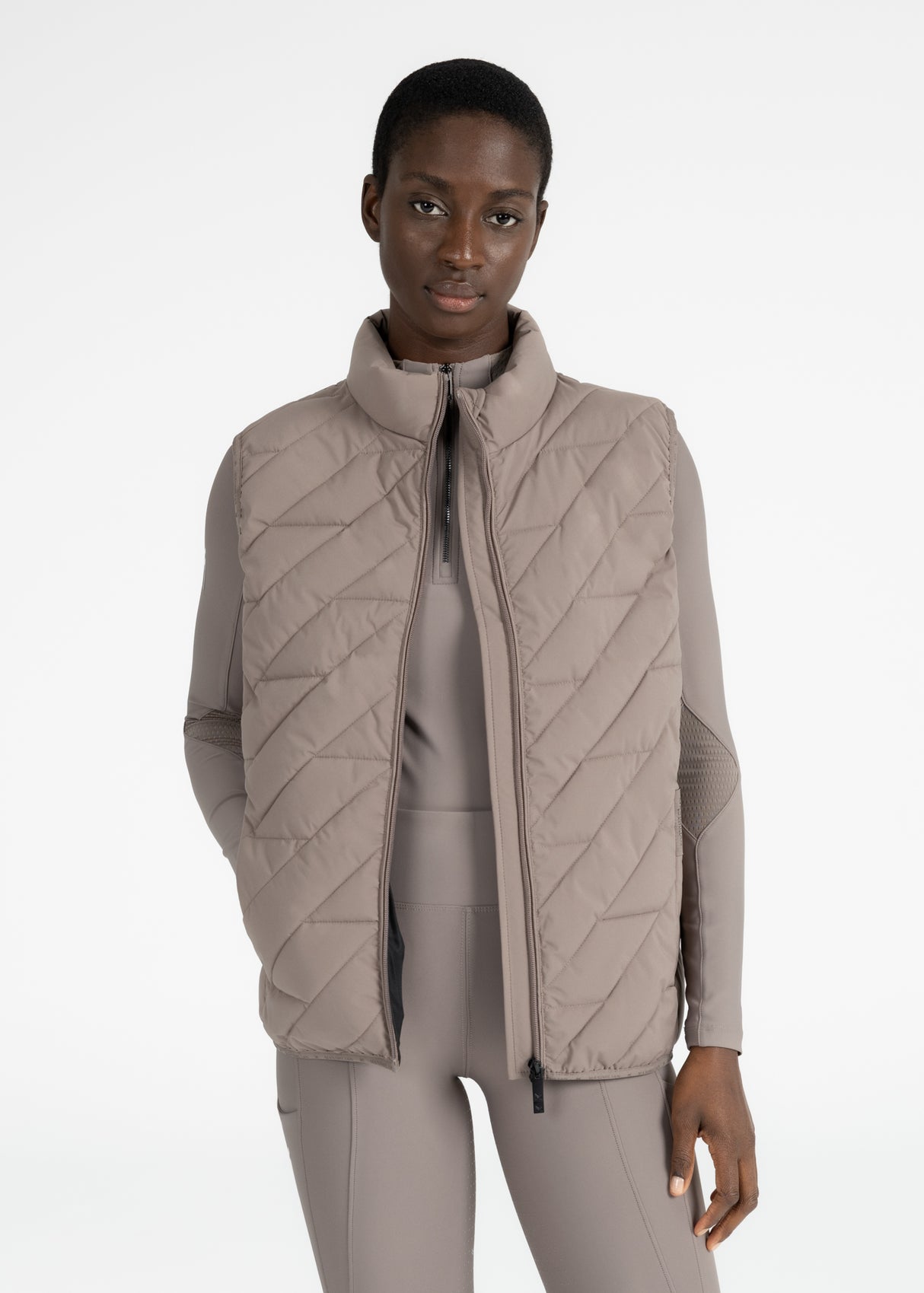Maximilian Zenith Vest Taupe