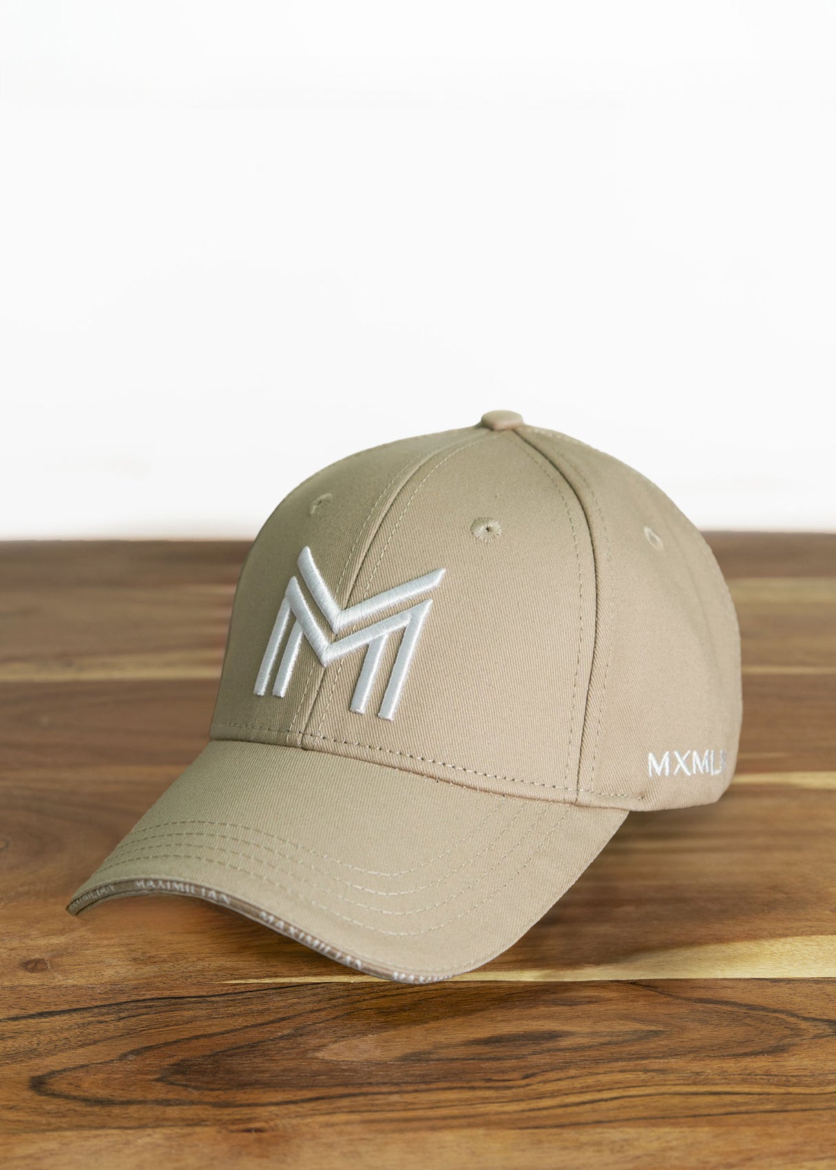 Maximilian Cap Beige/White