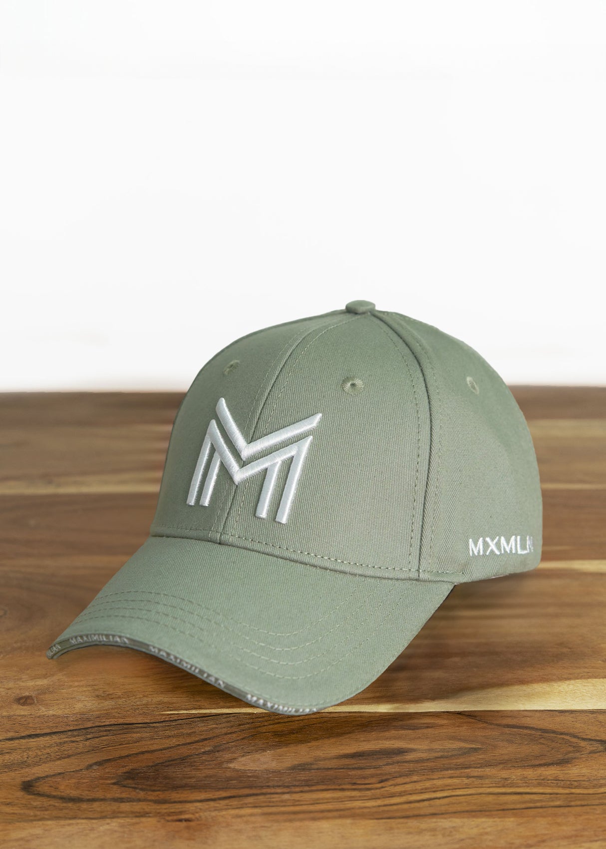 Maximilian Cap Sage Green/White