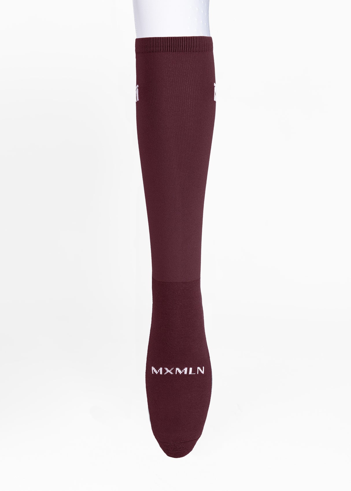 Maximilian Flag Riding Socks Burgundy