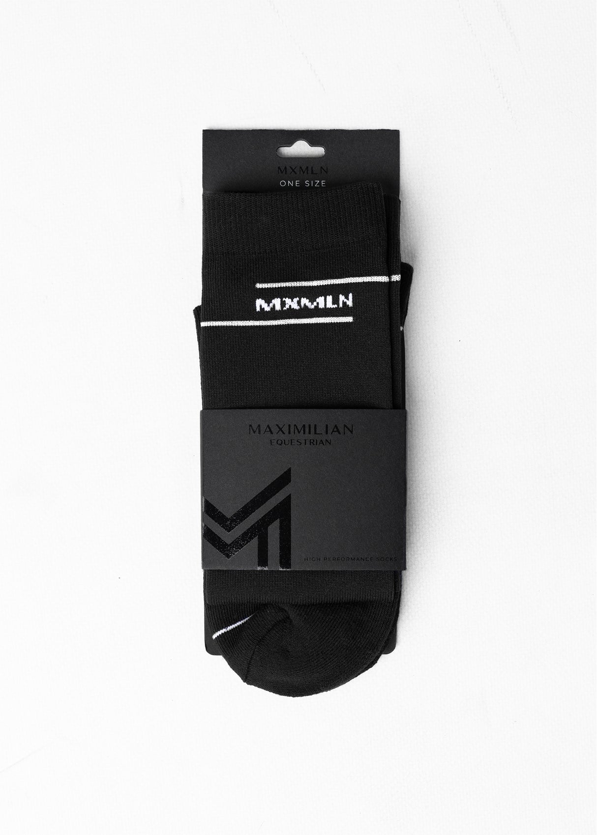 Maximilian Revo Riding Socks Black