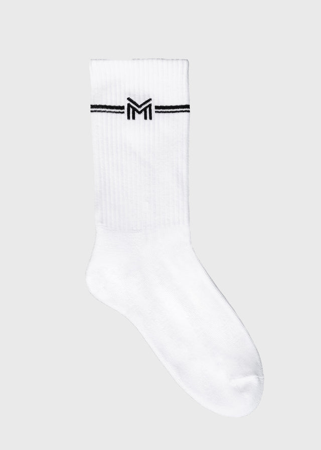 Maximilian Rise Sport Socks White