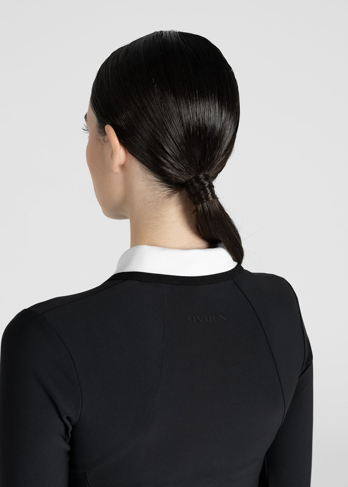 Maximilian Concept Long Sleeve Polo Shirt Black