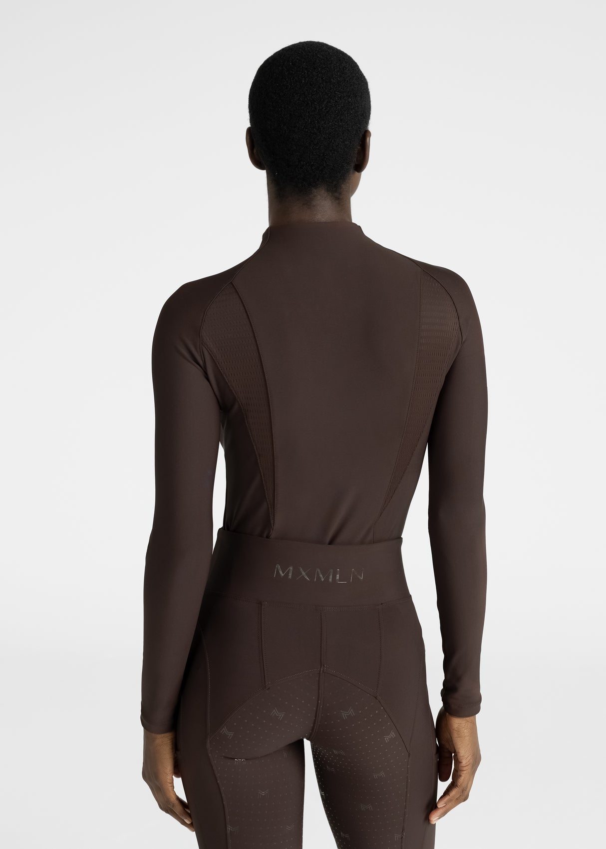 Maximilian Frame Long Sleeve Base Layer Chocolate