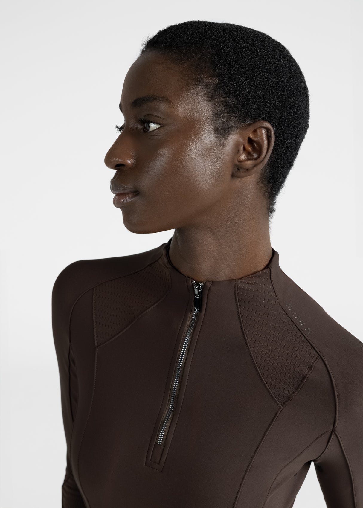 Maximilian Frame Long Sleeve Base Layer Chocolate