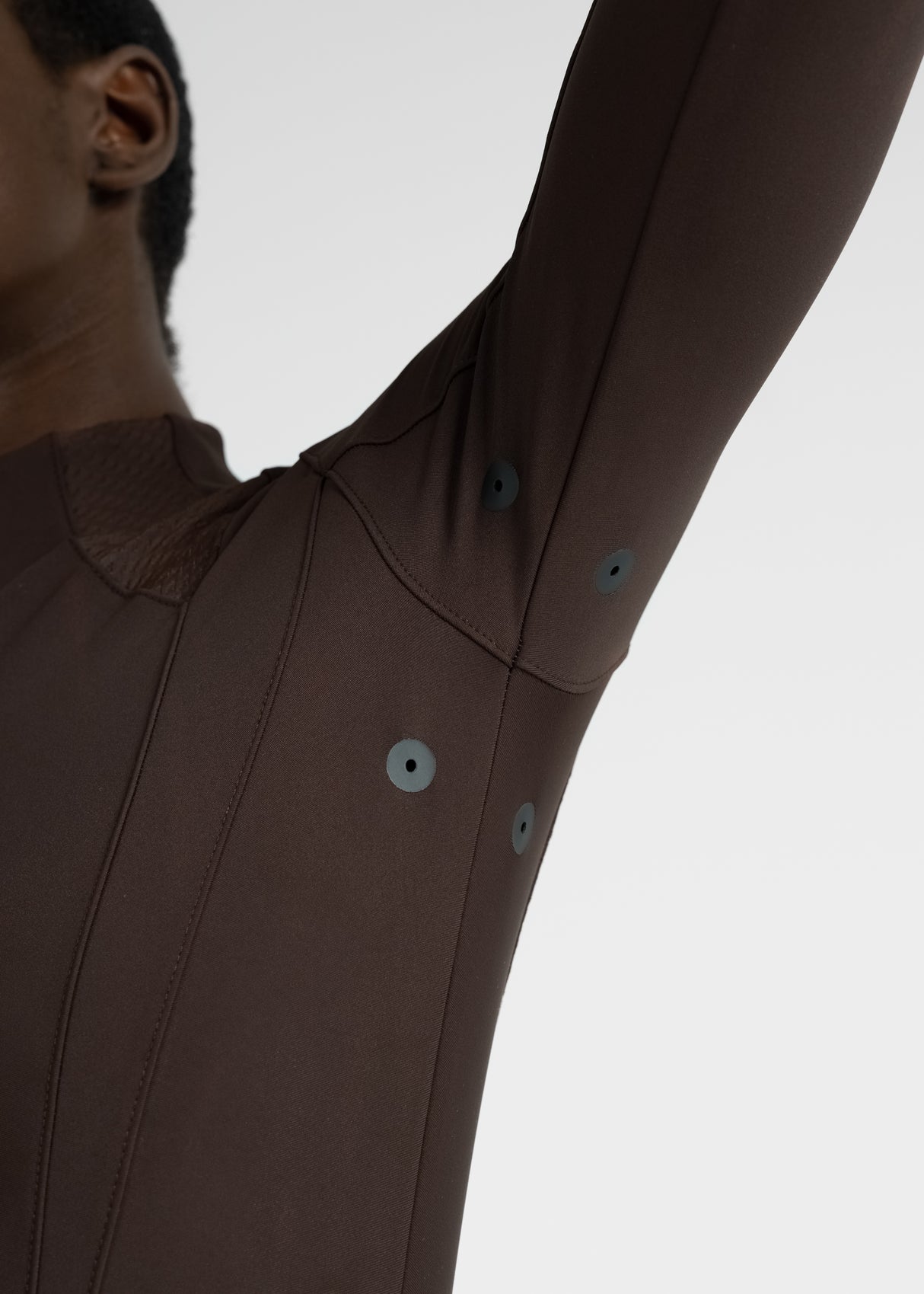 Maximilian Frame Long Sleeve Base Layer Chocolate
