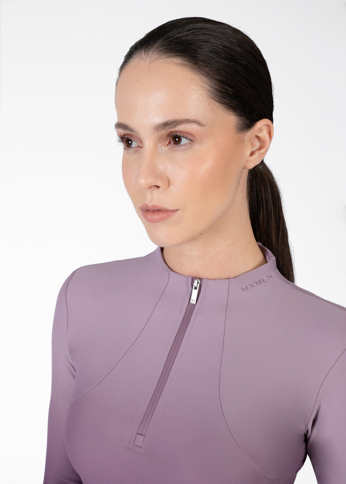 Maximilian Ombré Long Sleeve Base Layer Plum/Orchid