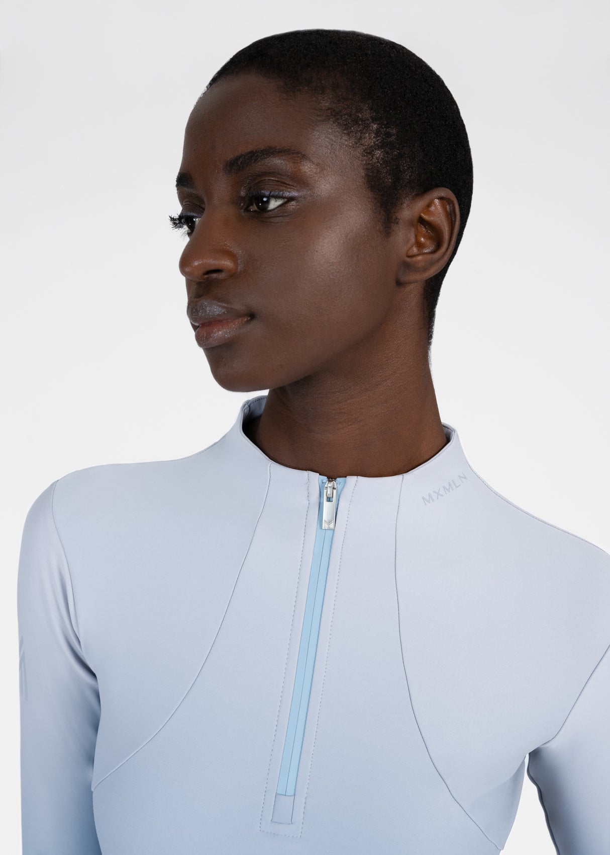 Maximilian Ombré Long Sleeve Base Layer Aqua