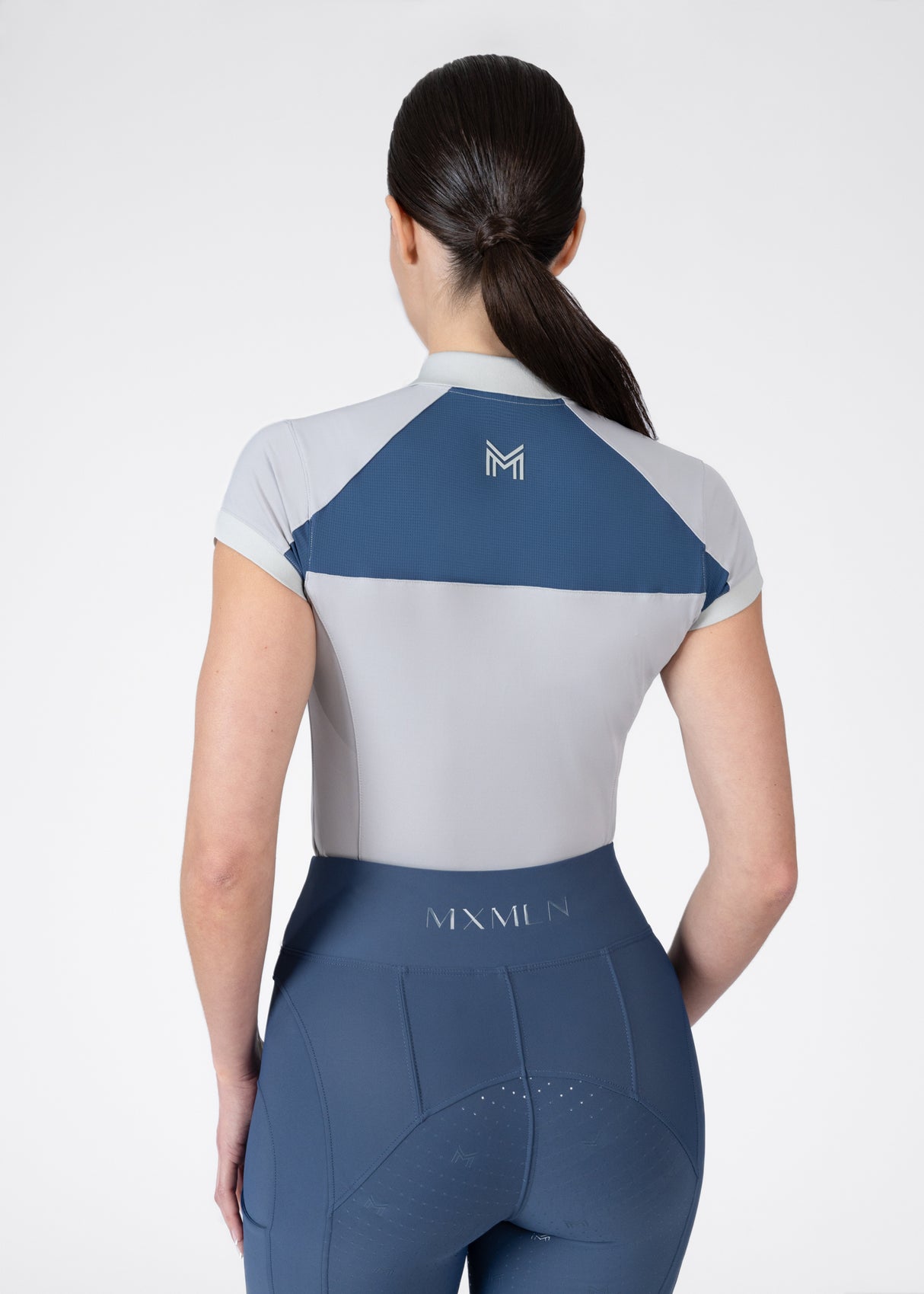 Maximilian Aveen Polo Shirt Grey/Sailor