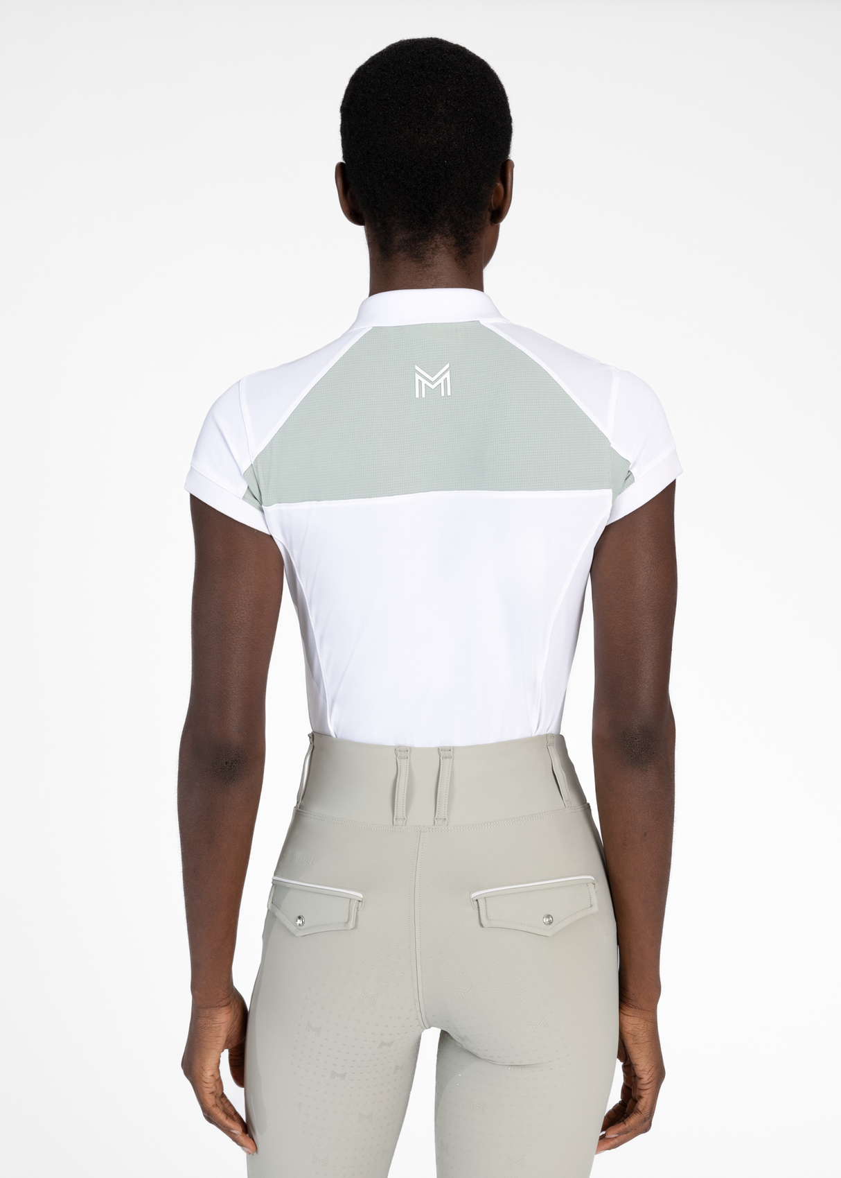 Maximilian Aveen Polo Shirt White/Laurel