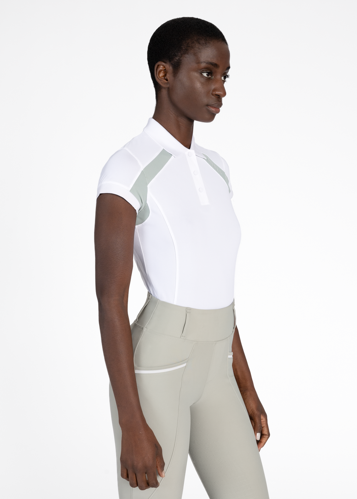 Maximilian Aveen Polo Shirt White/Laurel