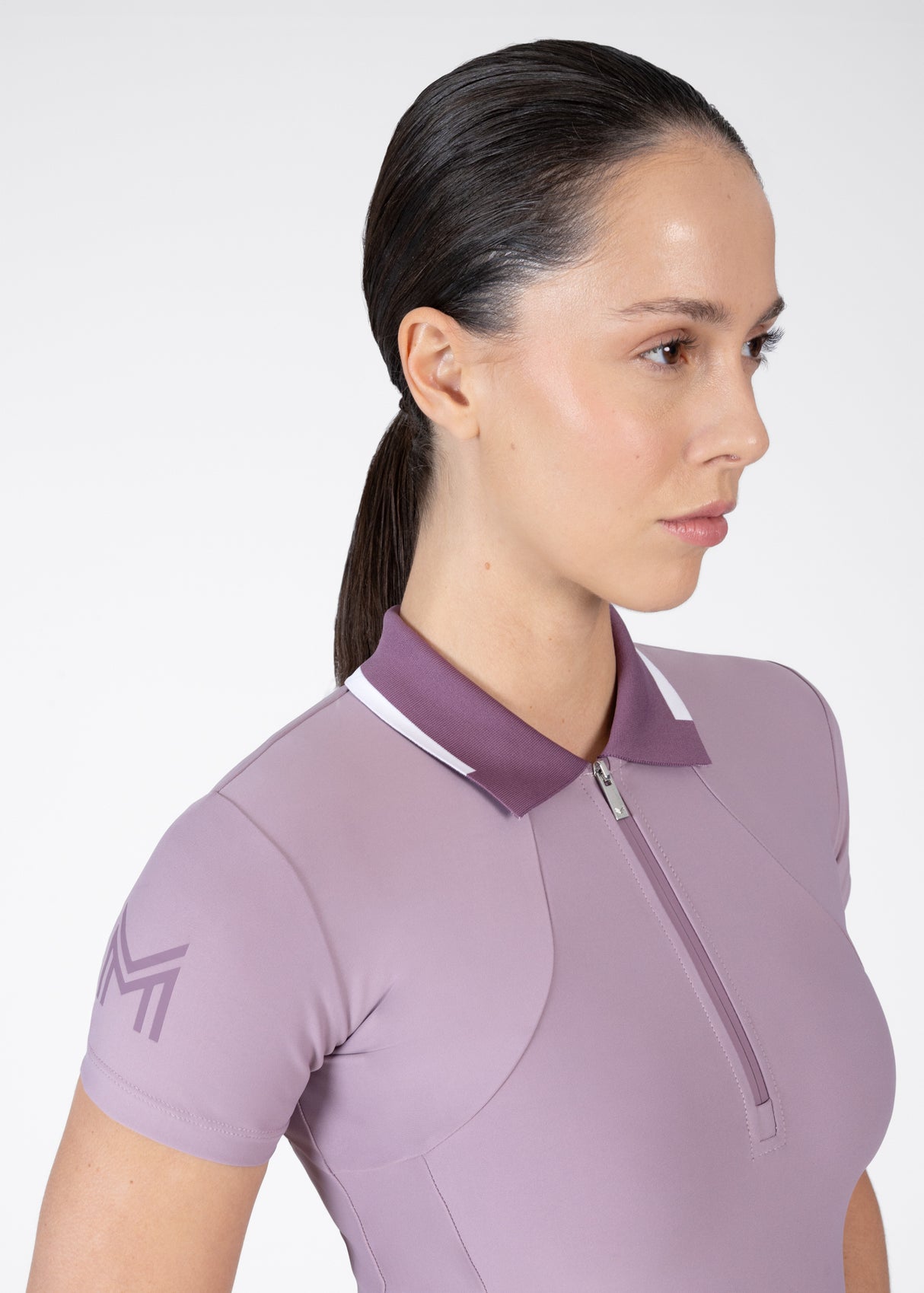 Maximilian Concept Short Sleeve Polo Shirt Orchid