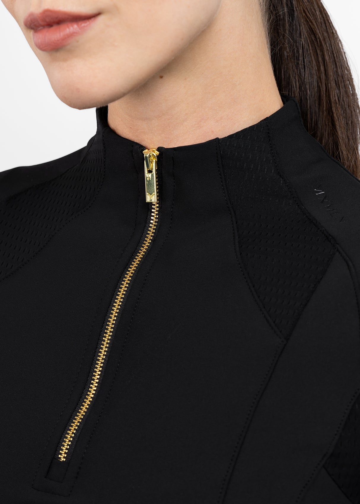 Maximilian Frame Short Sleeve Base Layer Black