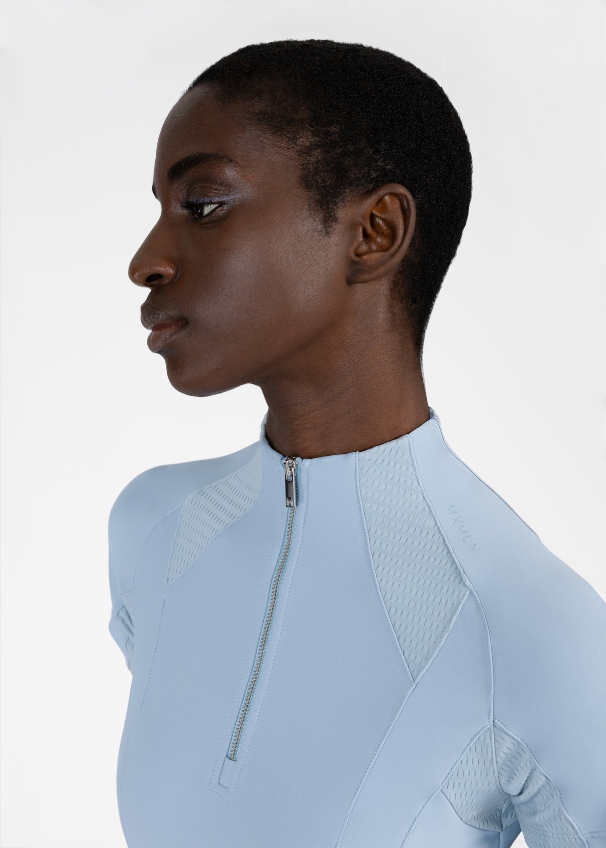 Maximilian Frame Short Sleeve Base Layer Aqua