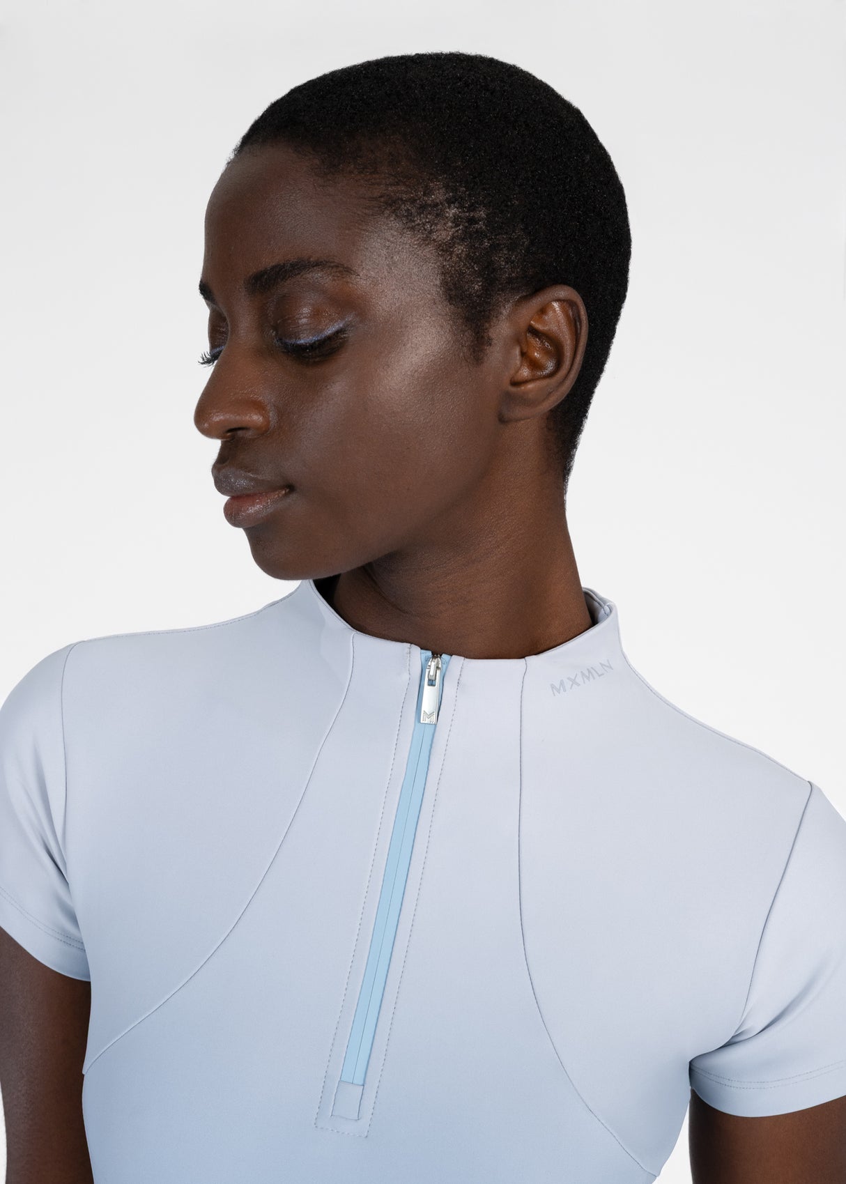 Maximilian Ombré Short Sleeve Base Layer Aqua