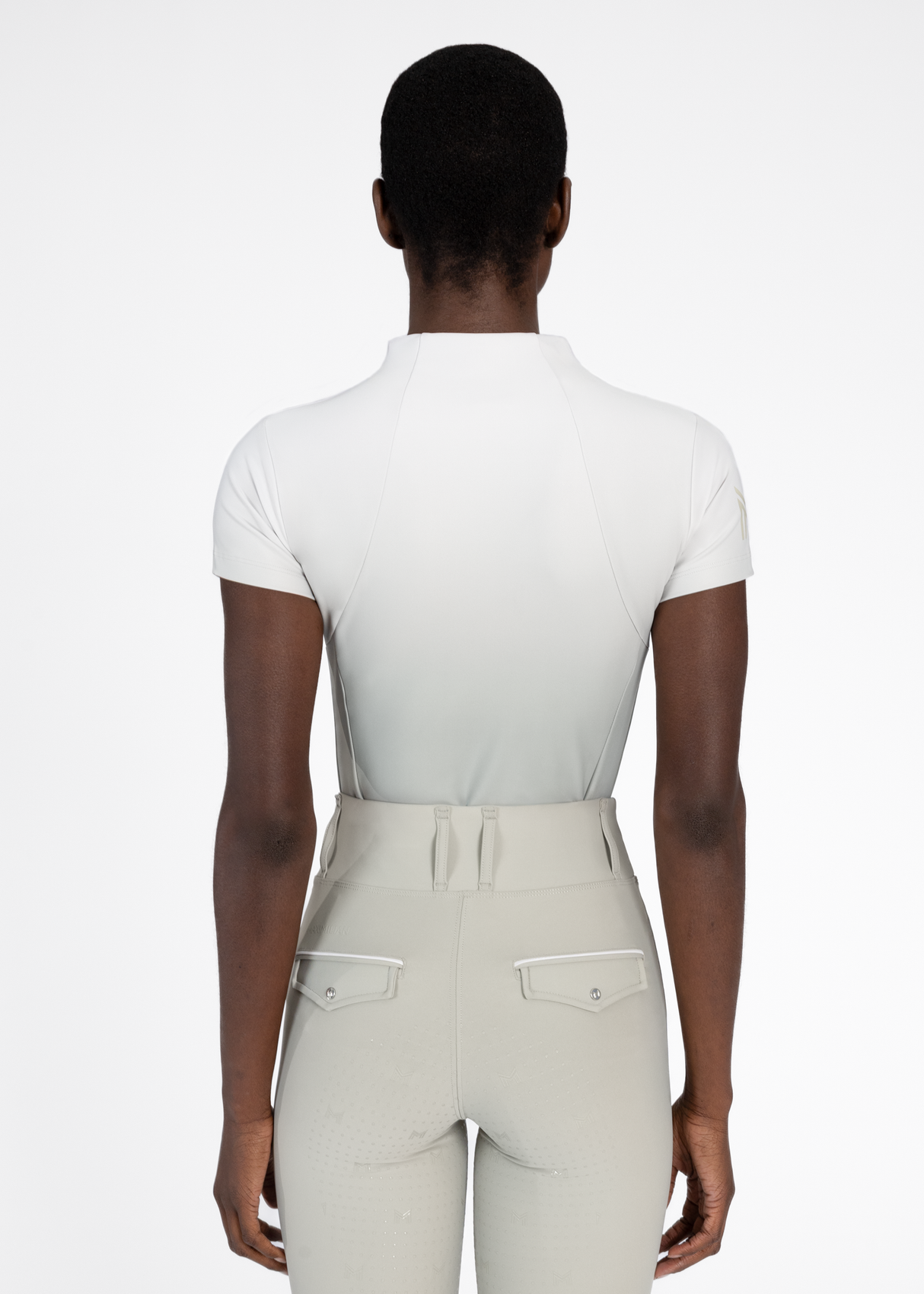 Maximilian Ombré Short Sleeve Base Layer Laurel/Glacier