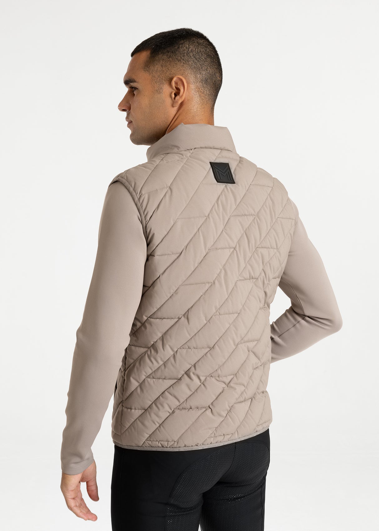 Maximilian Men Zenith Vest Taupe