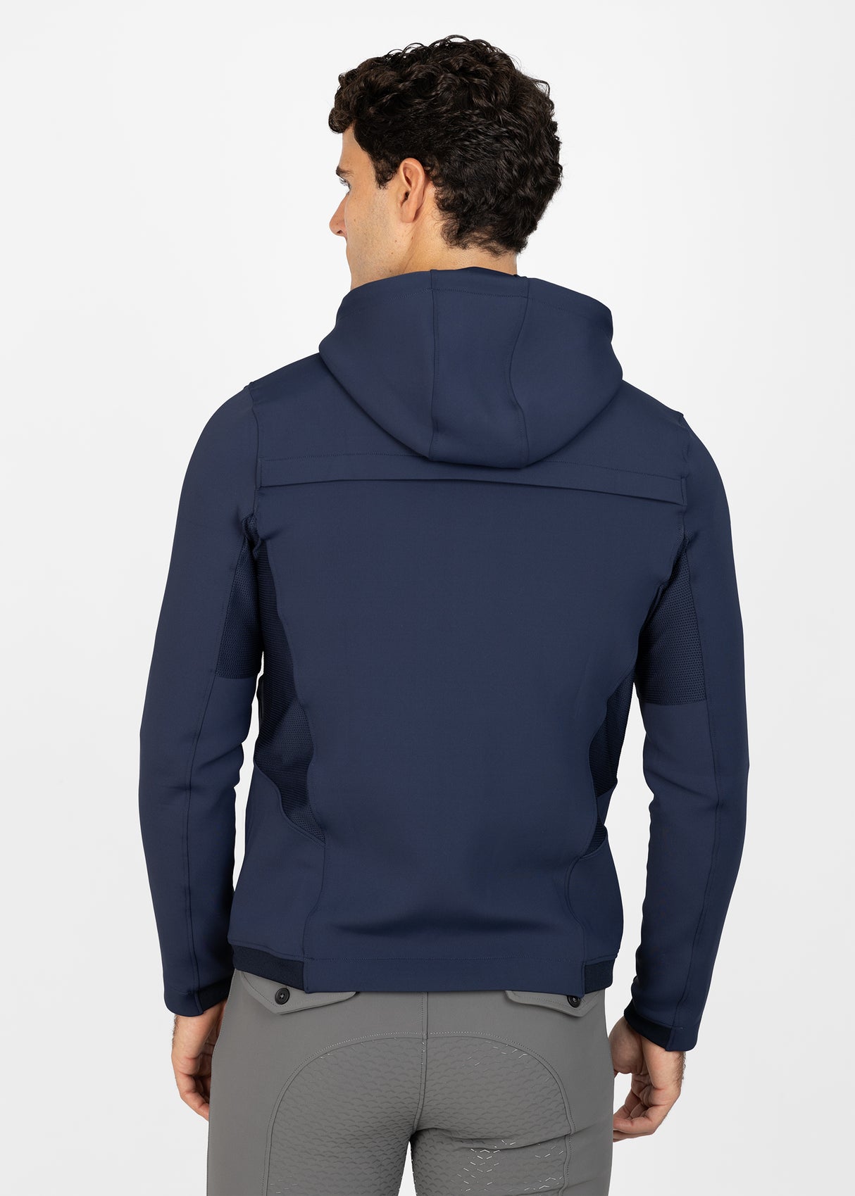 Maximilian Club Zip Hoodie Navy