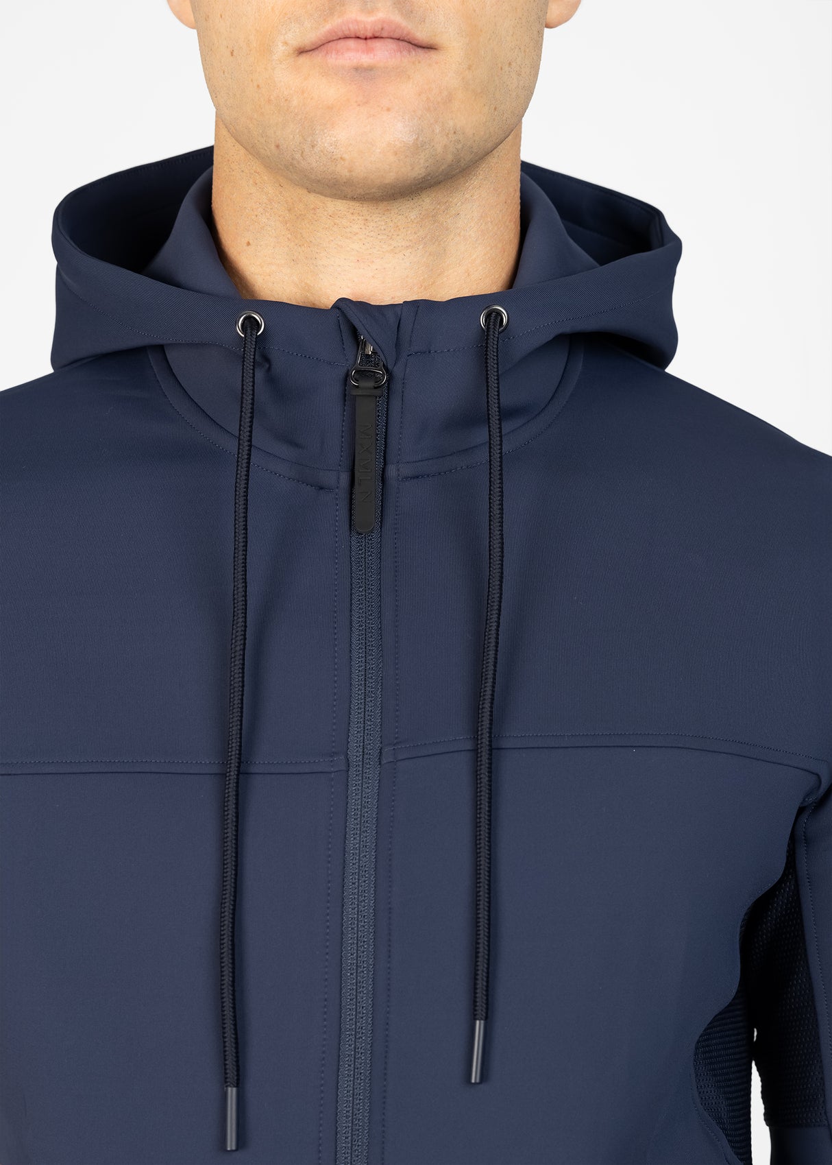Maximilian Club Zip Hoodie Navy