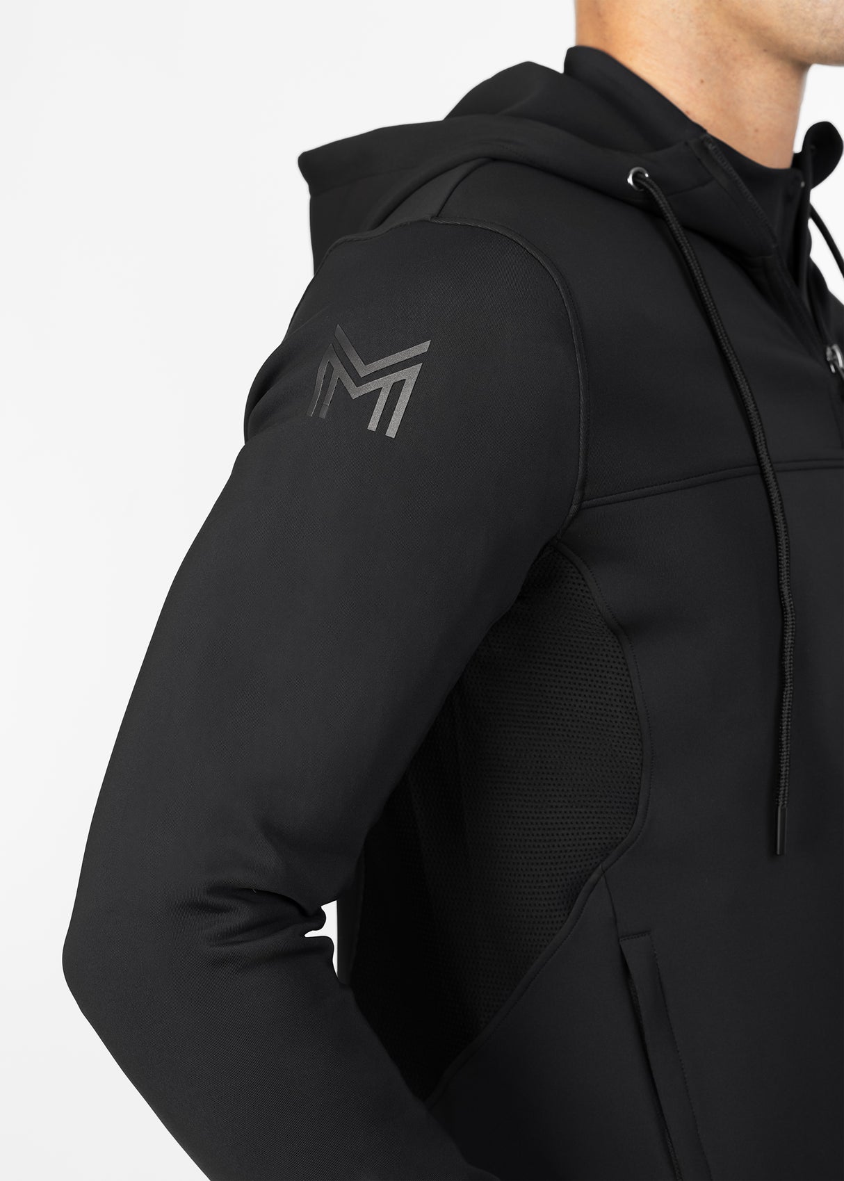 Maximilian Club Zip Hoodie Black