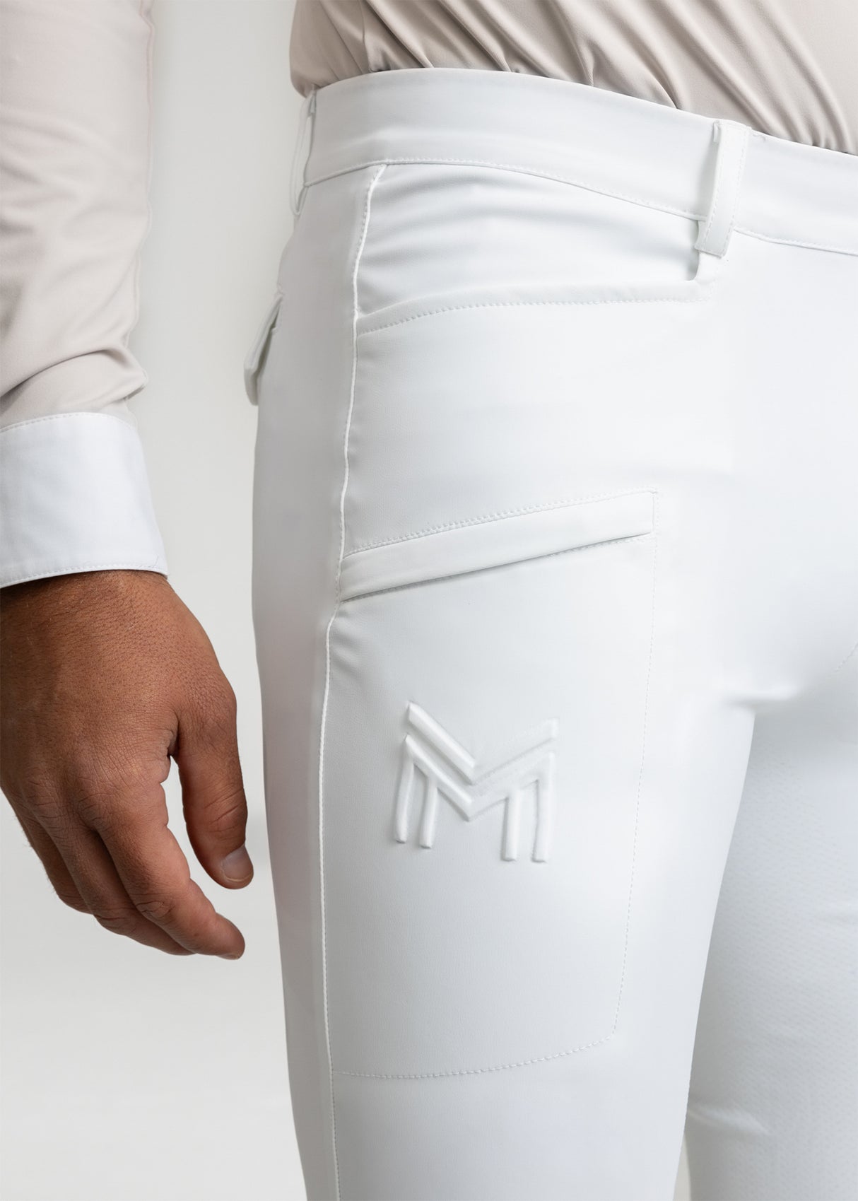Maximilian Motion Breeches White
