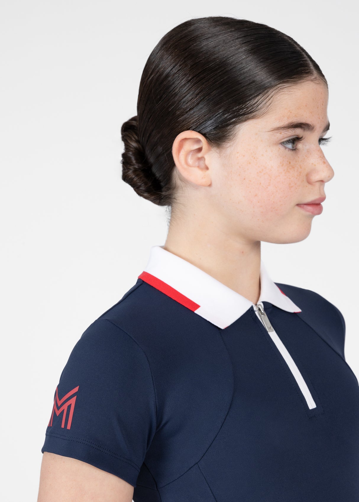 Maximilian Young Rider Concept Short Sleeve Polo Shirt Navy