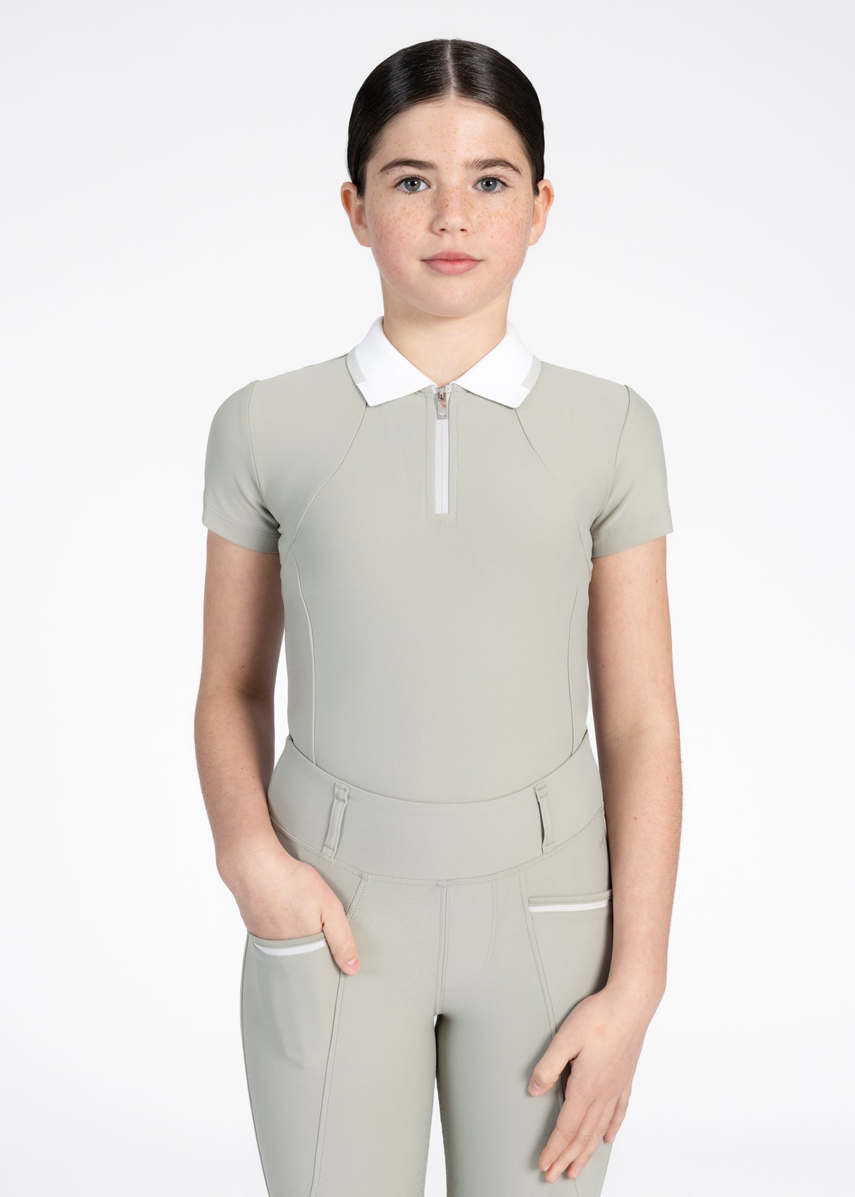 Maximilian Young Rider Concept Short Sleeve Polo Shirt Laurel