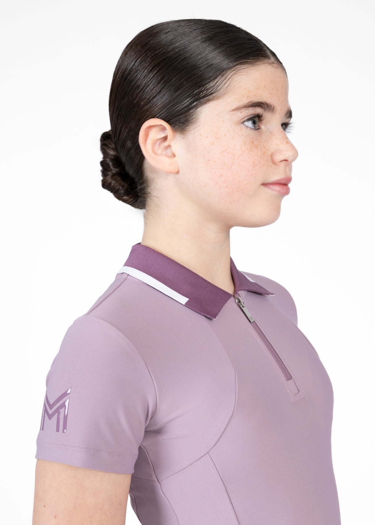 Maximilian Young Rider Concept Short Sleeve Polo Shirt Orchid