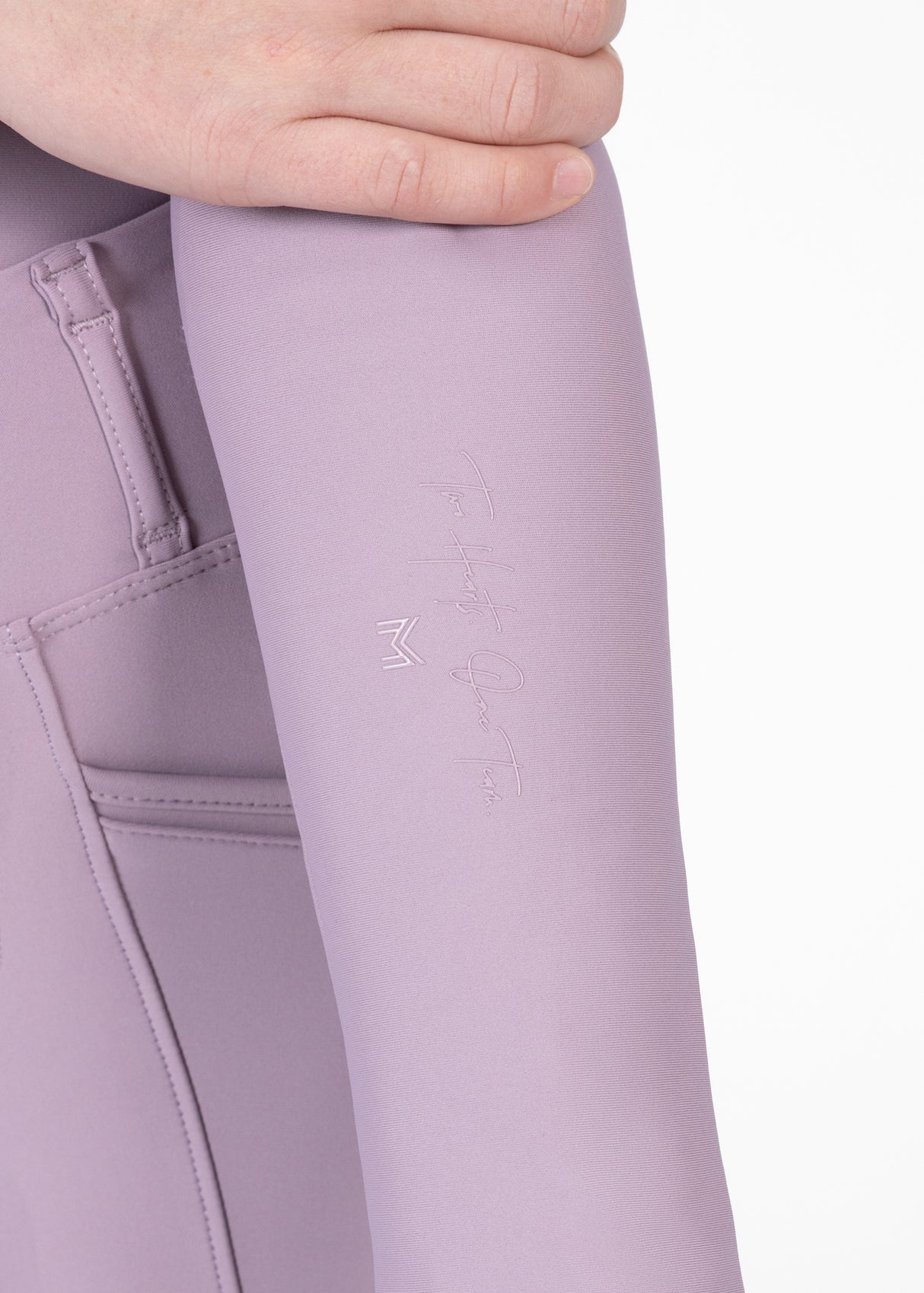 Maximilian Young Rider Long Sleeve Base Layer Orchid