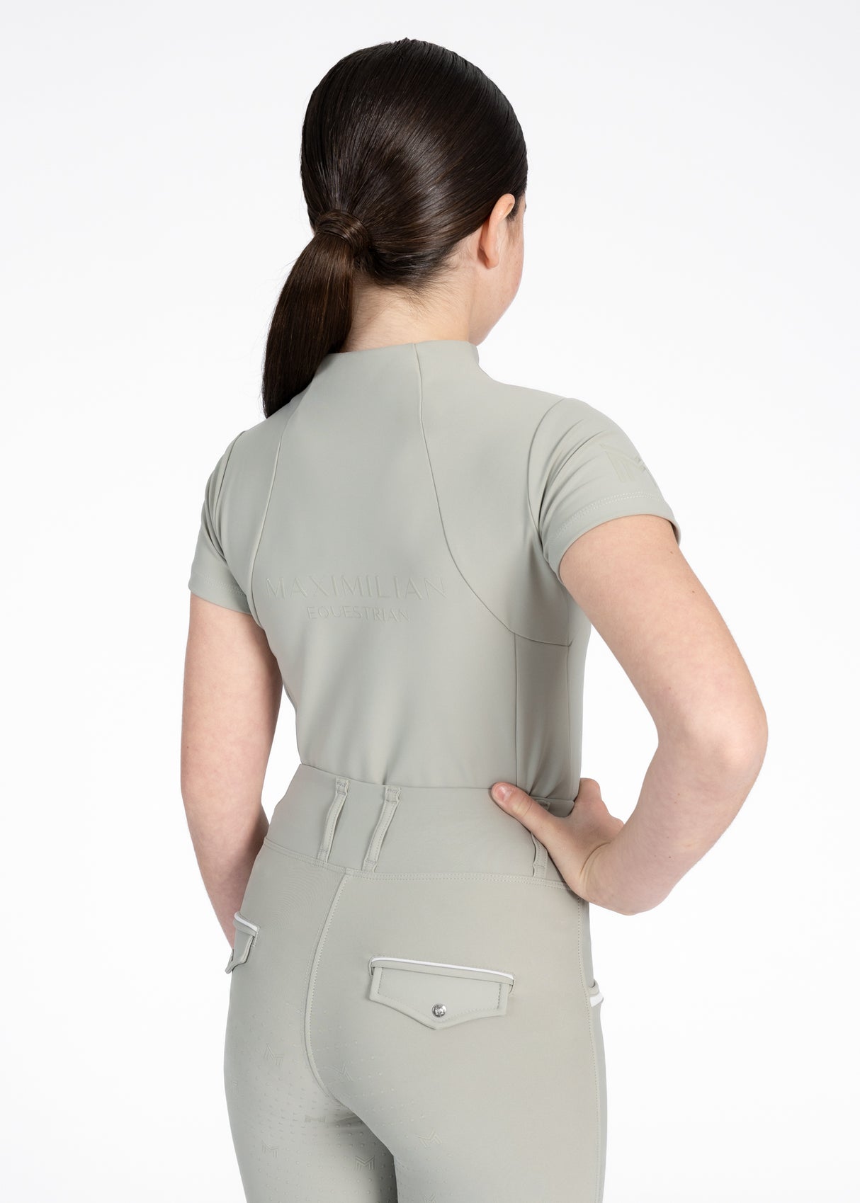 Maximilian Young Rider Short Sleeve Base Layer Laurel