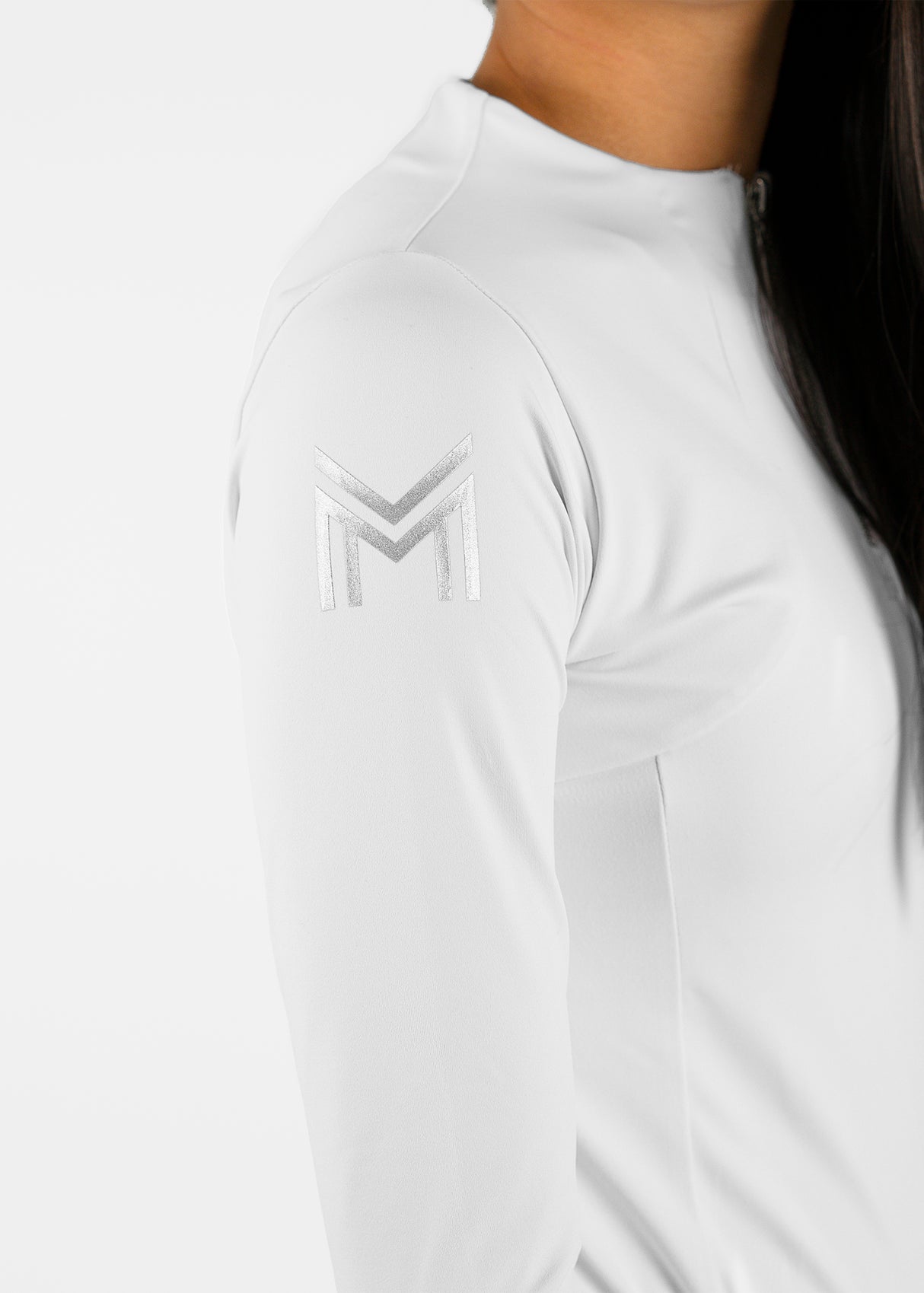 Maximilian Young Rider Long Sleeve Base Layer White