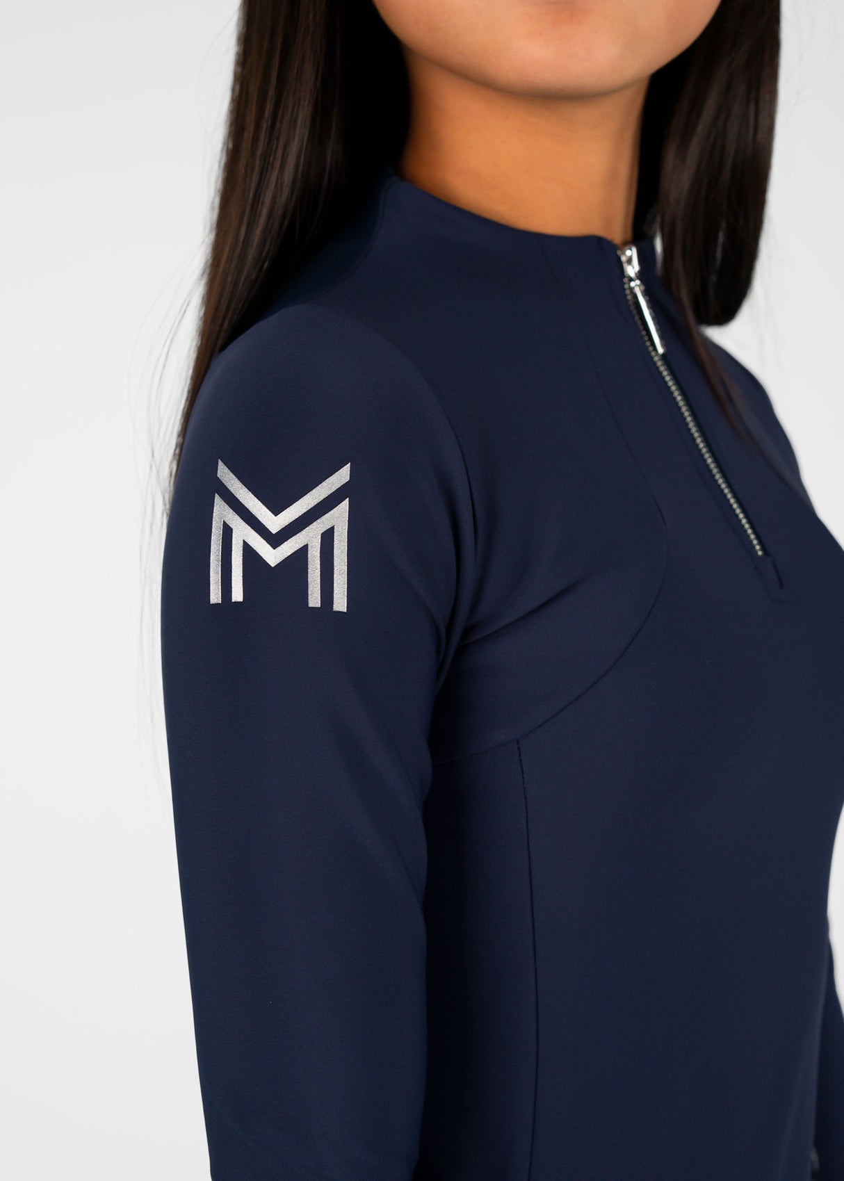 Maximilian Young Rider Long Sleeve Base Layer Navy