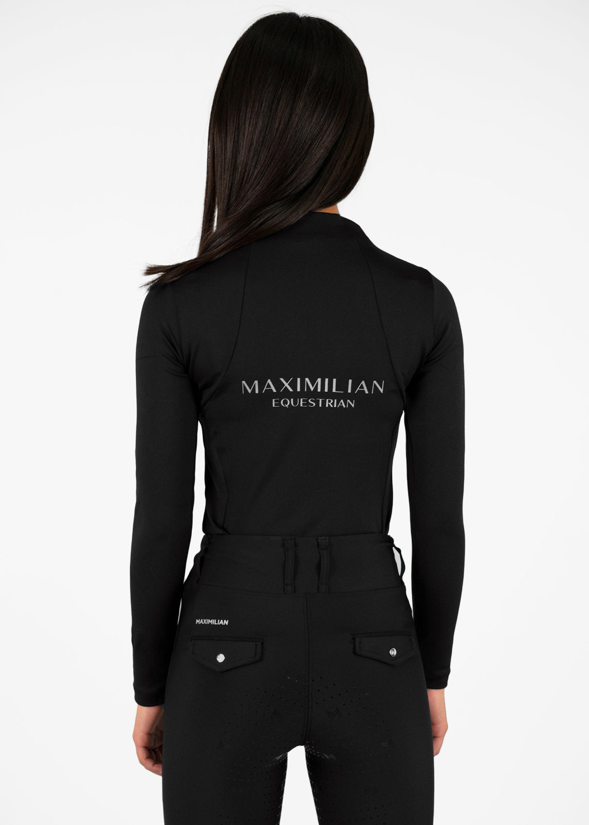 Maximilian Young Rider Long Sleeve Base Layer Black