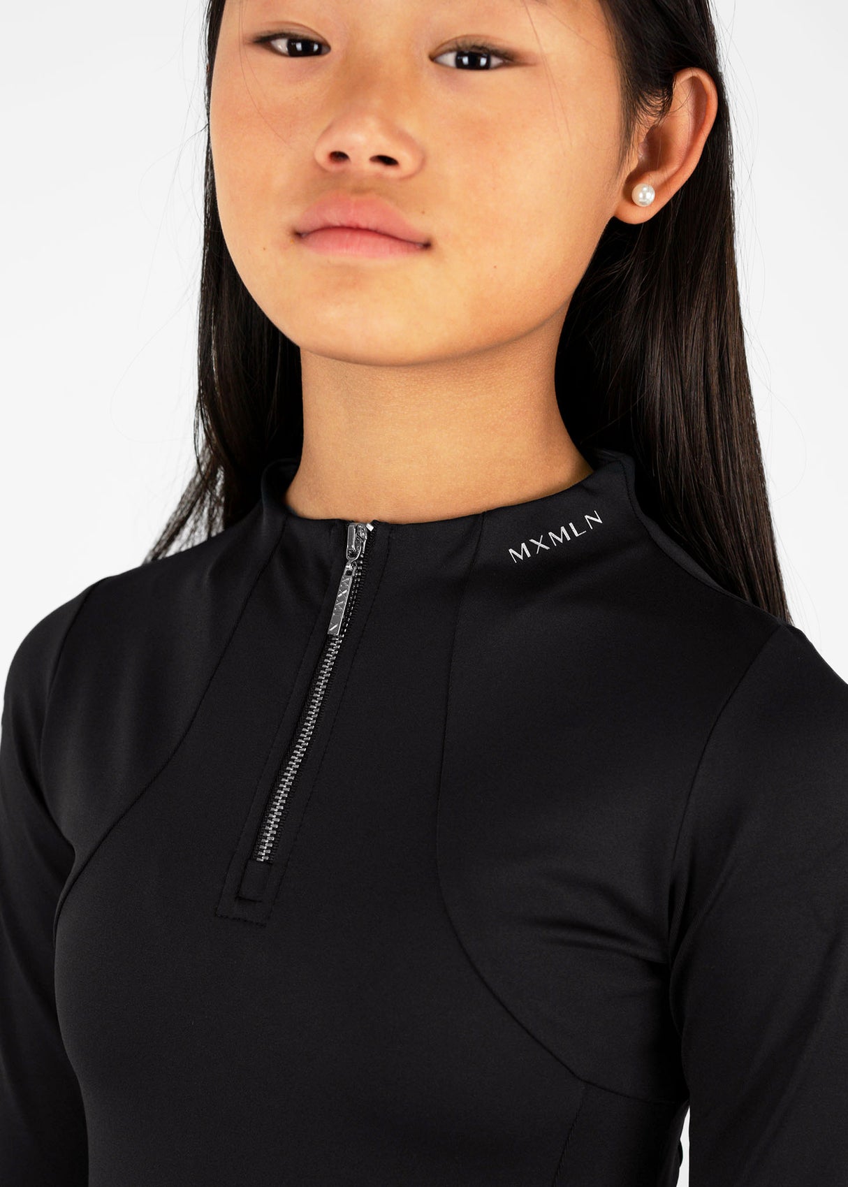 Maximilian Young Rider Long Sleeve Base Layer Black
