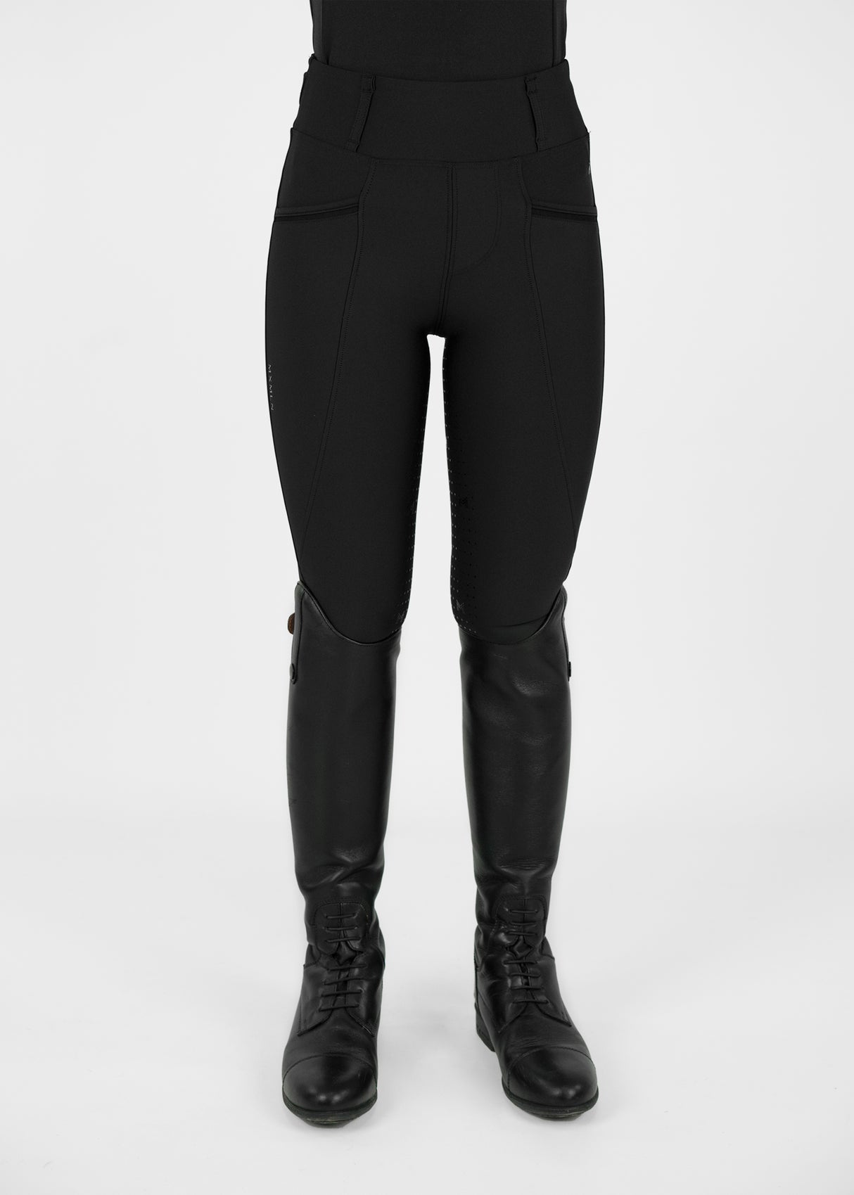 Maximilian Young Rider Pro Riding Leggings Black