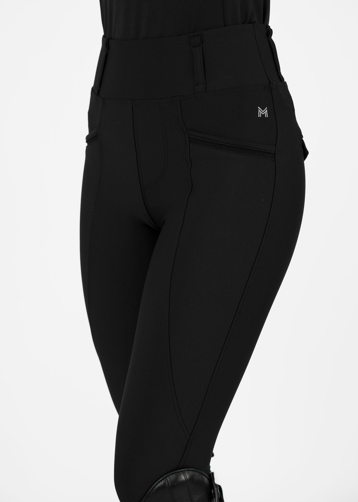 Maximilian Young Rider Pro Riding Leggings Black