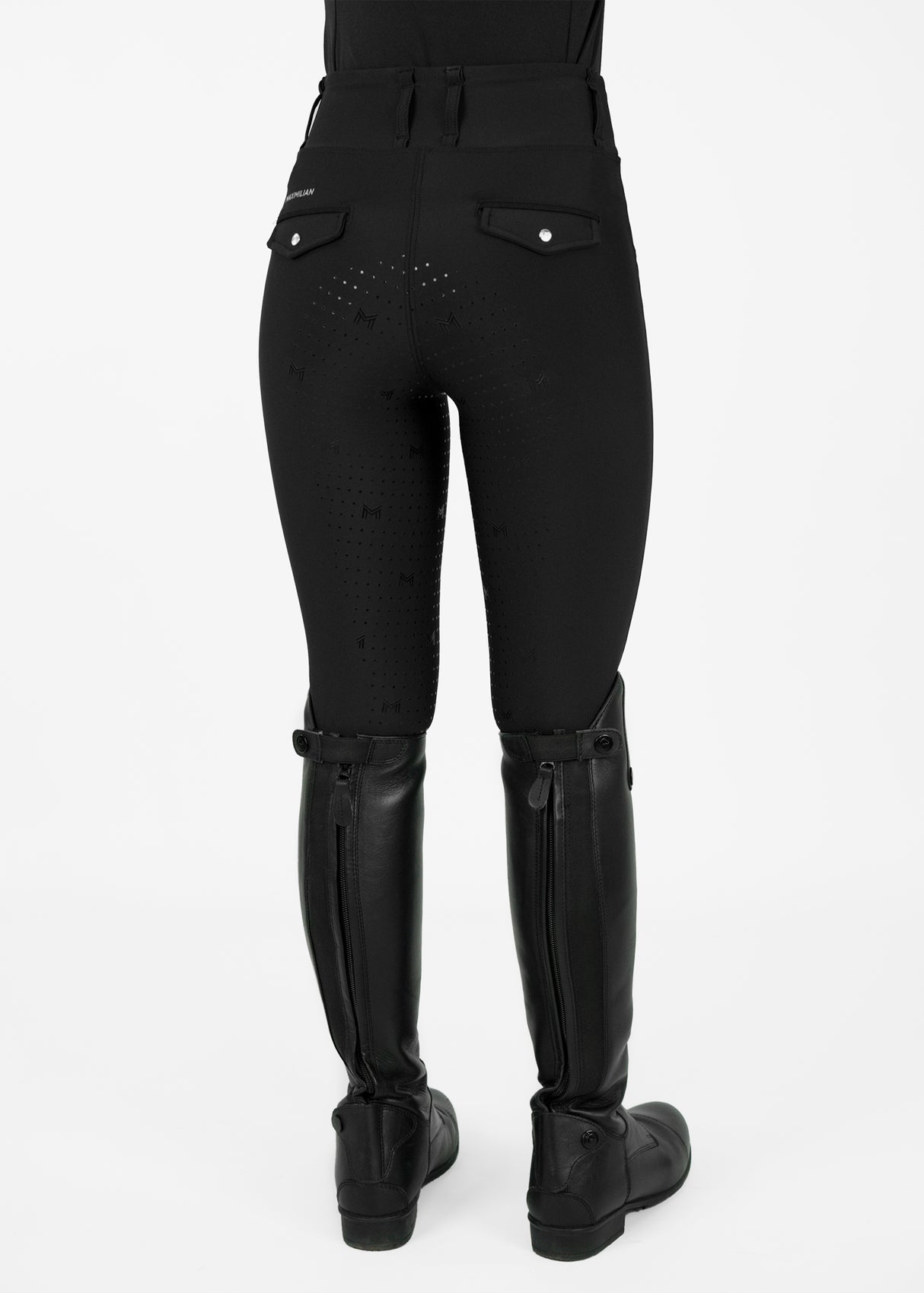 Maximilian Young Rider Pro Riding Leggings Black