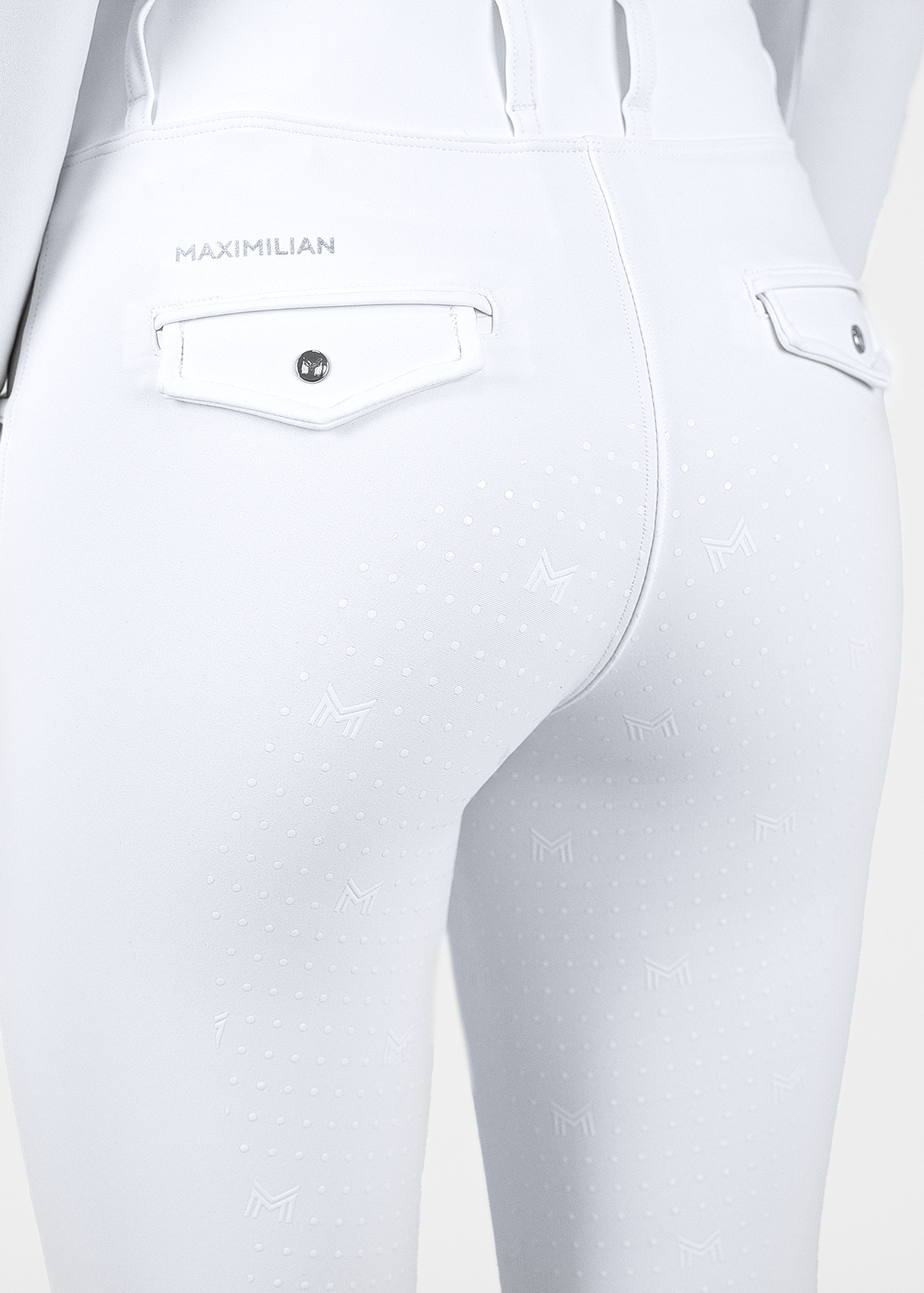 Maximilian Young Rider Pro Riding Leggings White