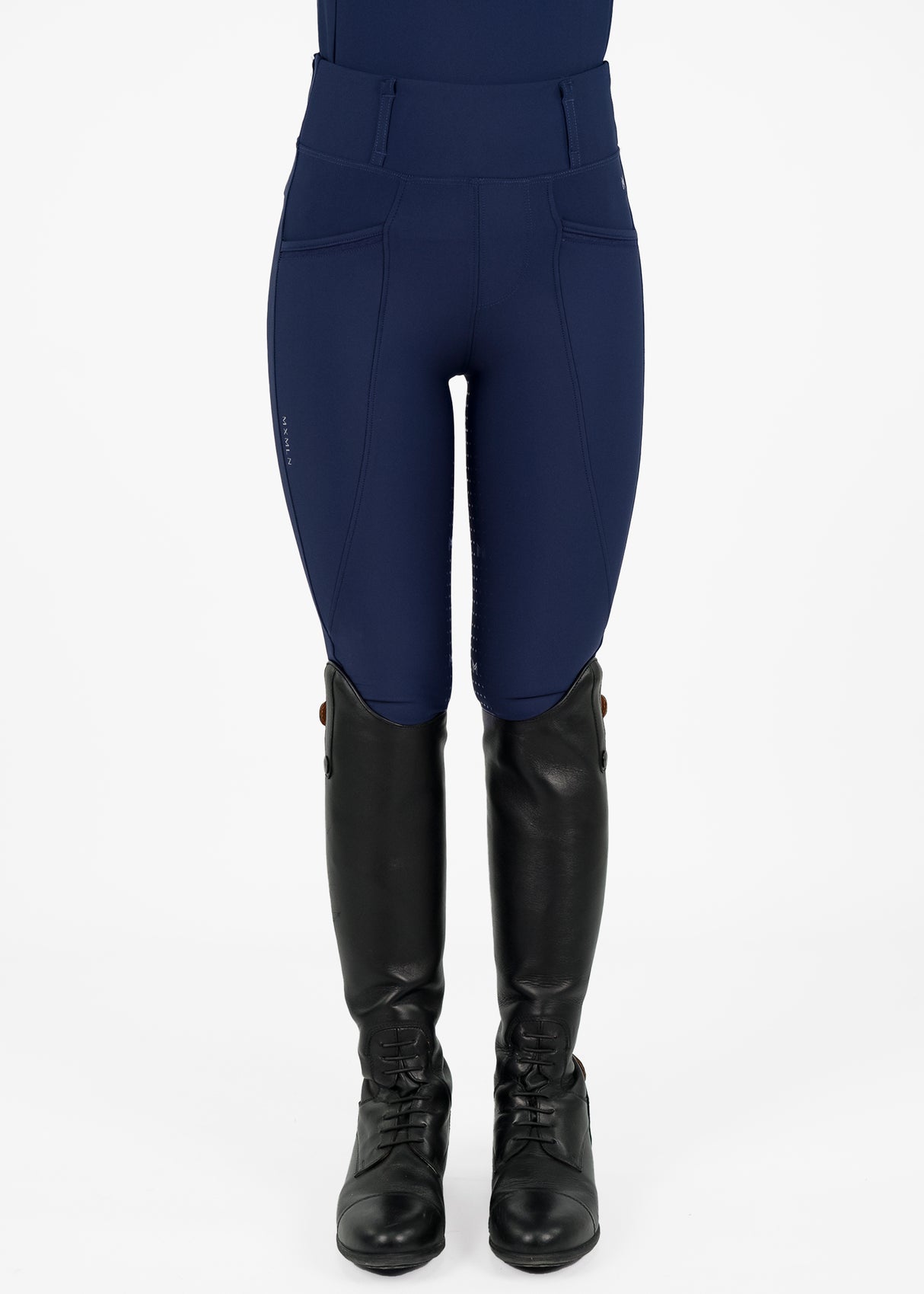 Maximilian Young Rider Pro Riding Leggings Navy