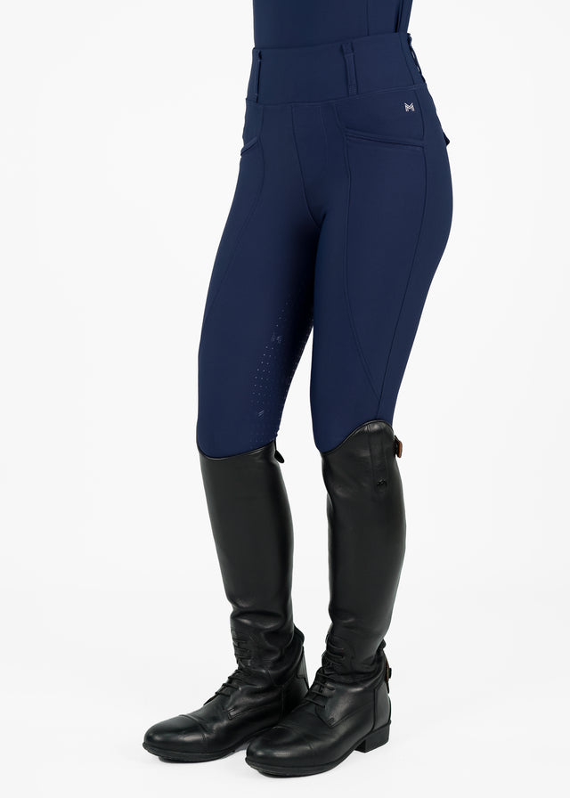 Maximilian Young Rider Pro Riding Leggings Navy