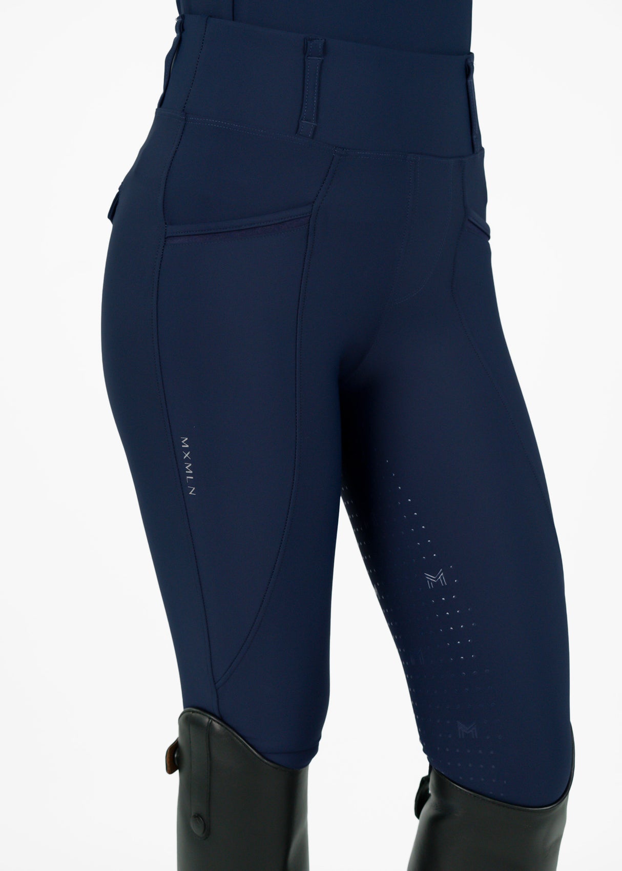 Maximilian Young Rider Pro Riding Leggings Navy
