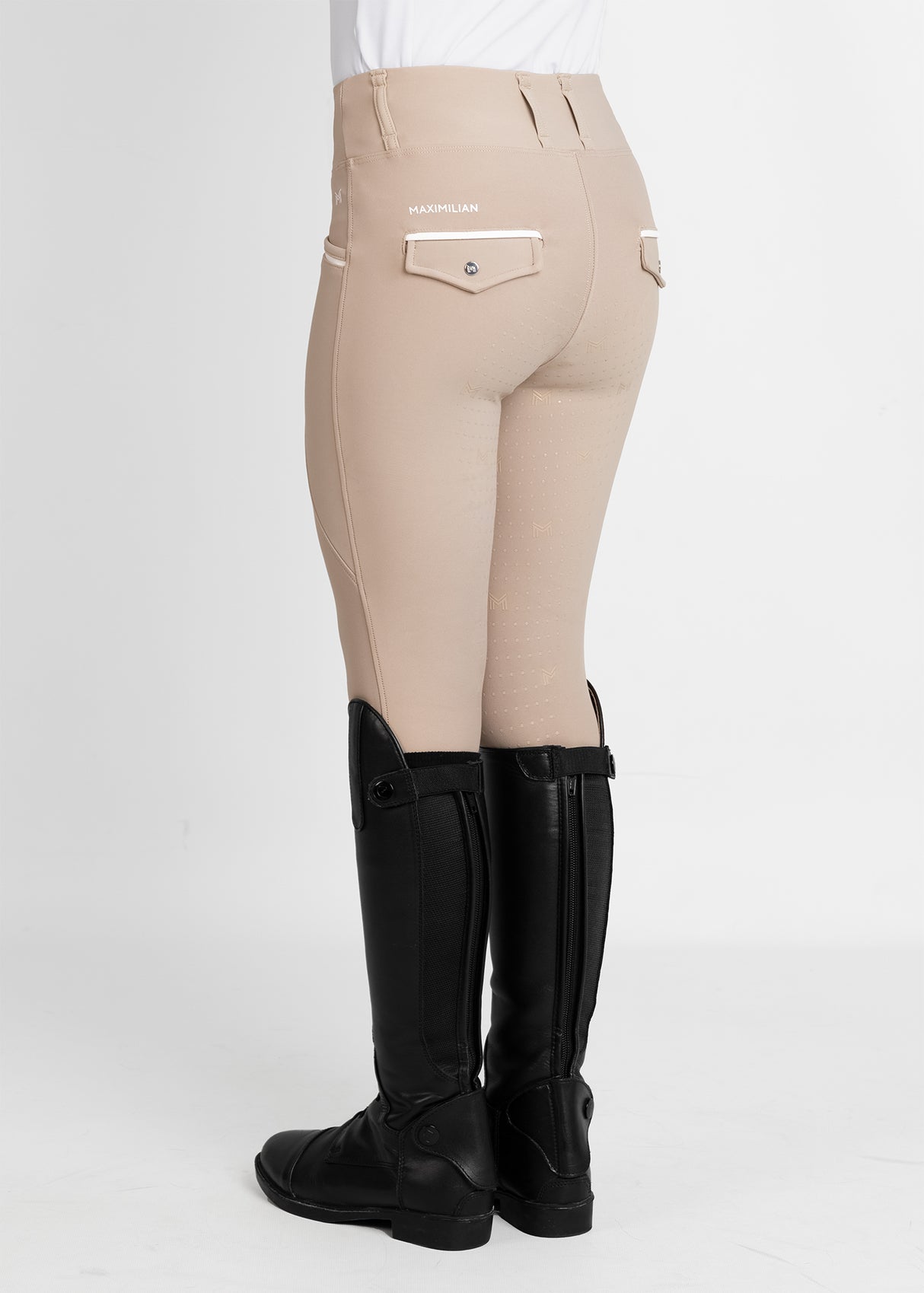 Maximilian Young Rider Pro Riding Leggings Beige