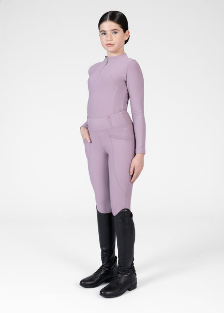 Maximilian Young Rider Pro Riding Leggings Orchid