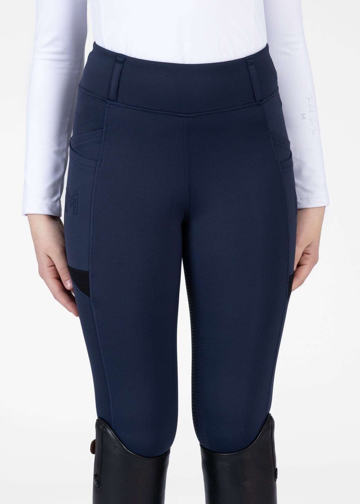 Maximilian Young Rider Tech Riding Leggings Navy